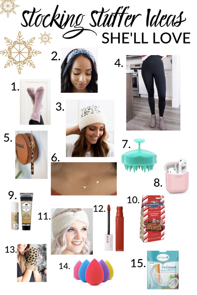 15 Stocking Stuffer Ideas She'll Love