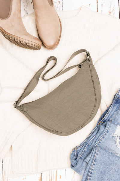 Jacey olive swing bag