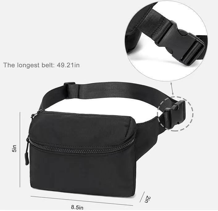 Zadie Black Fanny Pack