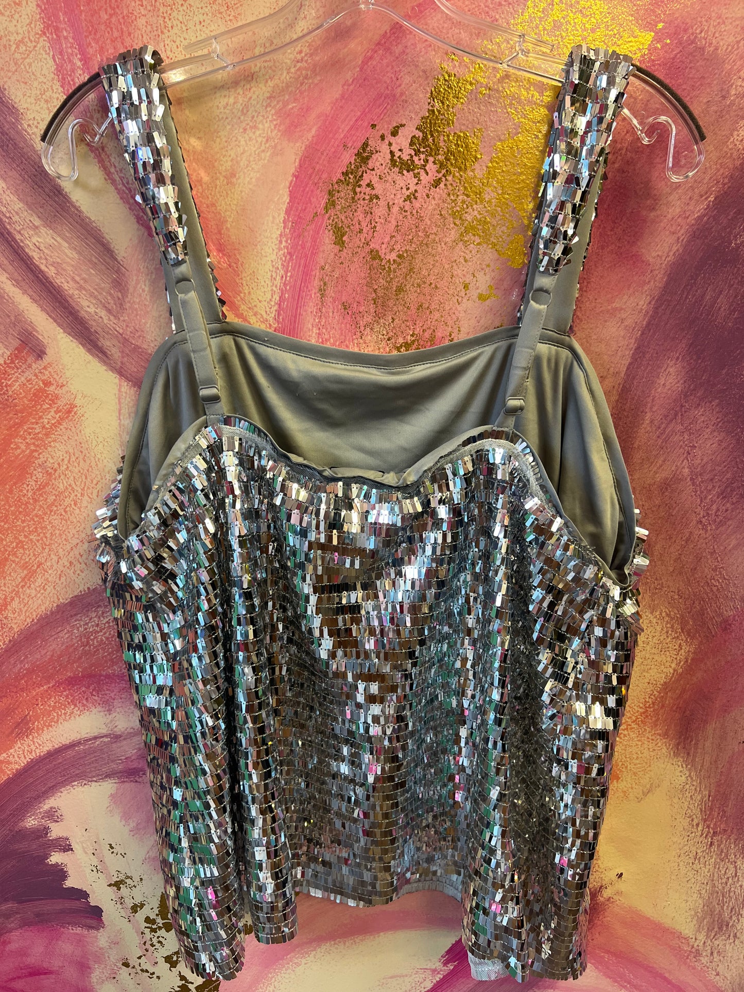 (LARGE) NWT Torrid Sequin Tanktop