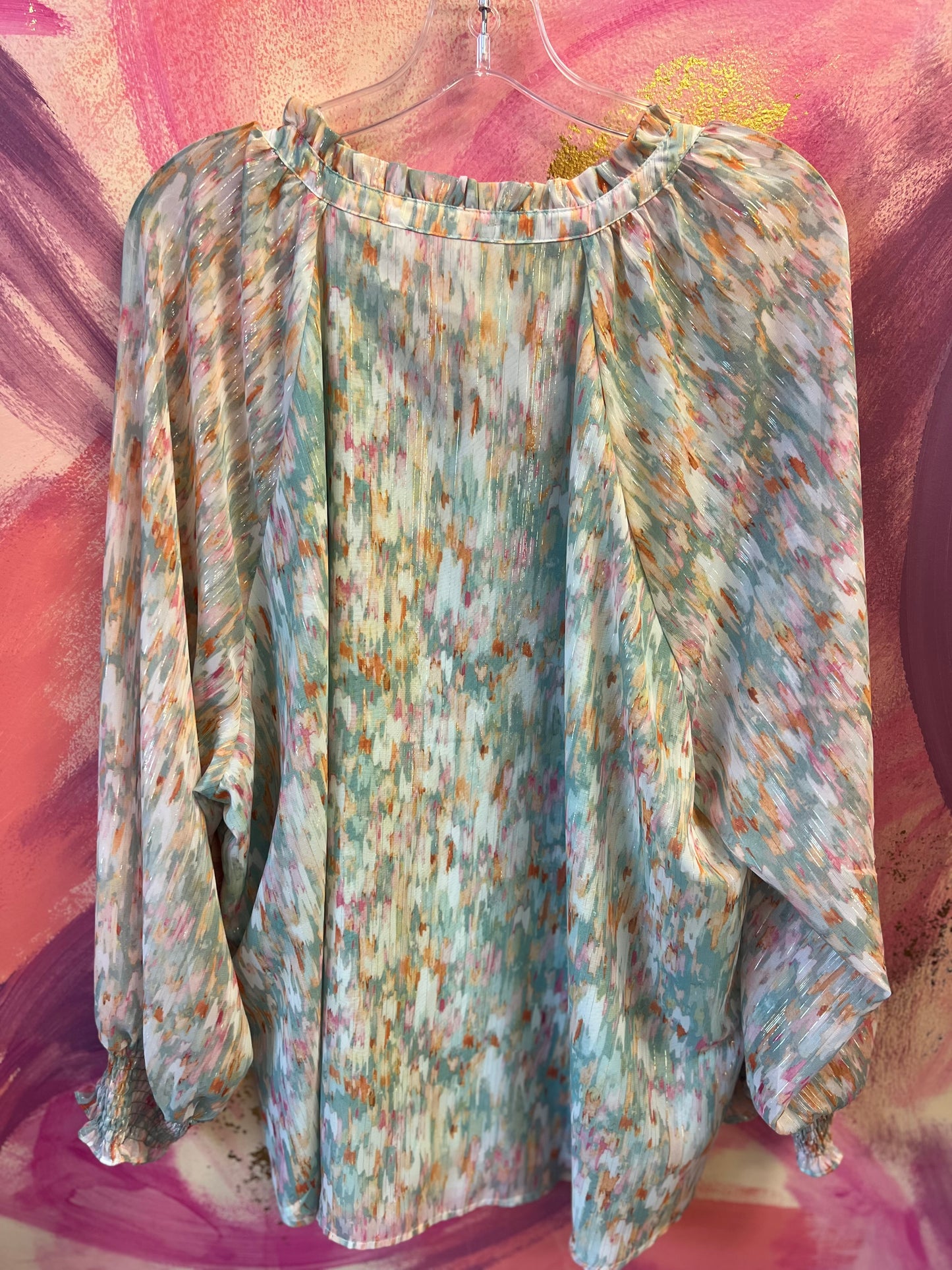 (XL) Multicolored Blouse