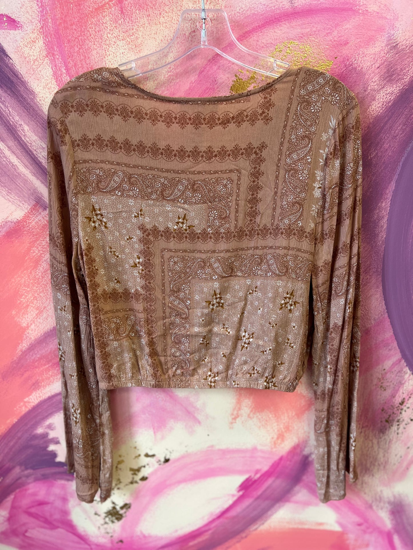 (SMALL) Wide Sleeve Top