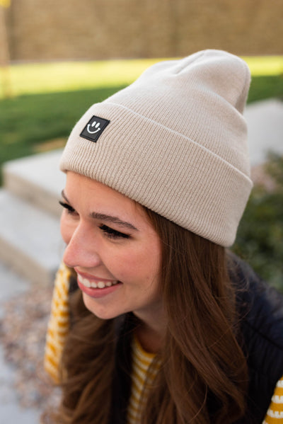 Smiley beanie