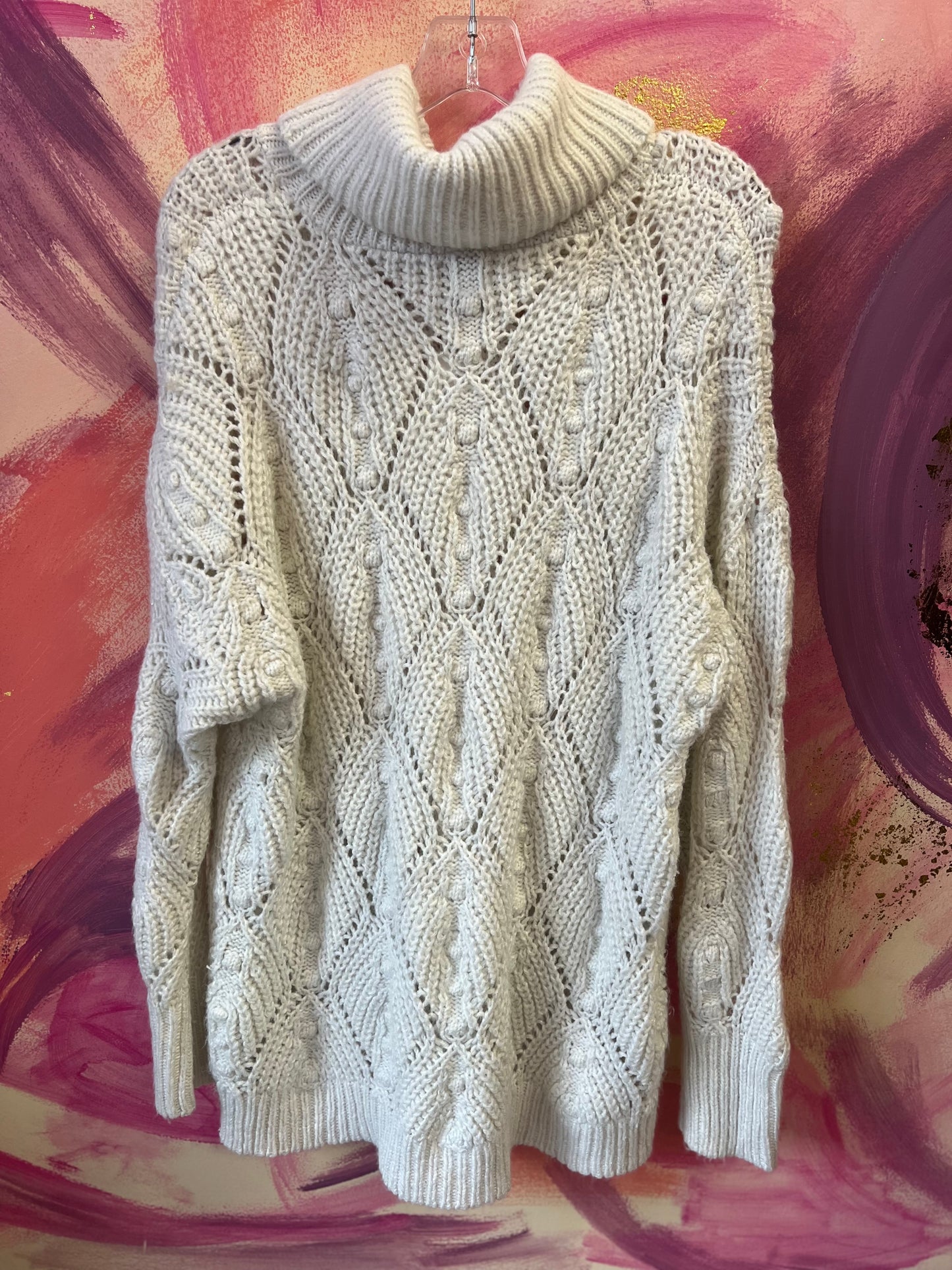 (XXL) Chunky Cable Knit Sweater
