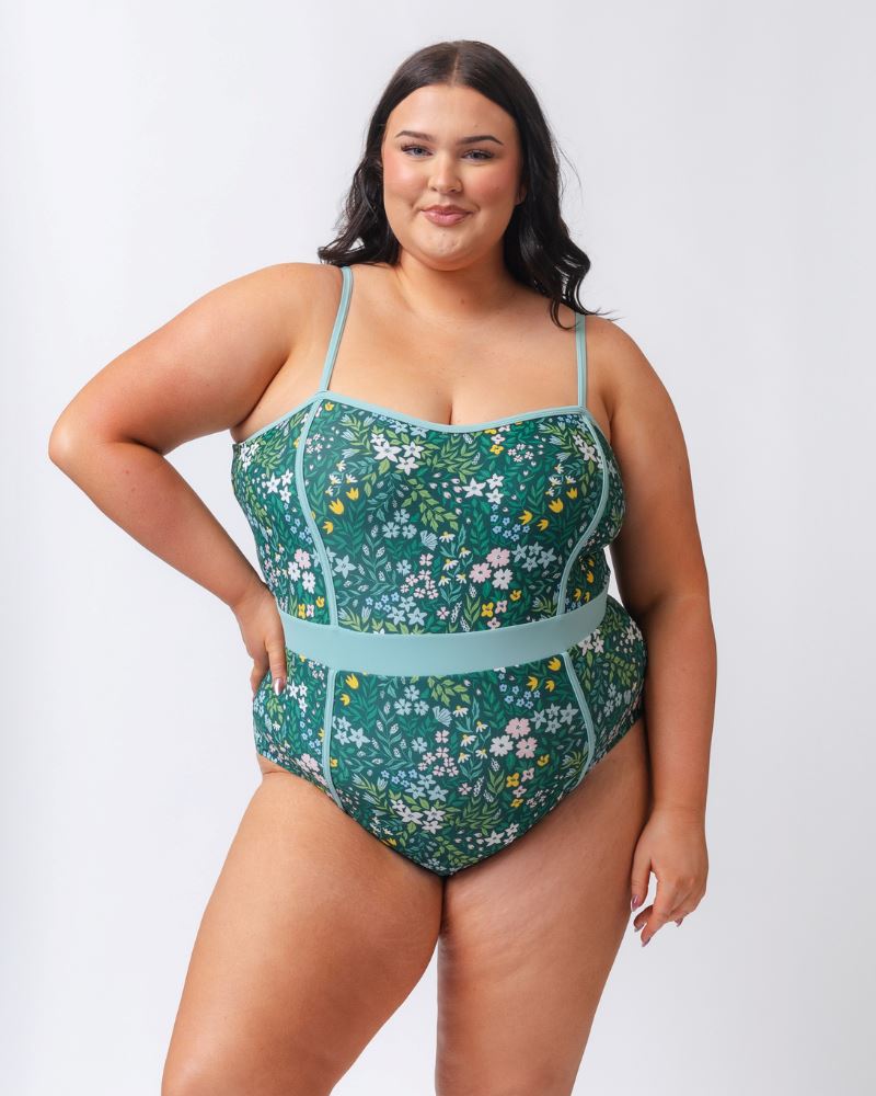 Cottage Floral Classic One-Piece