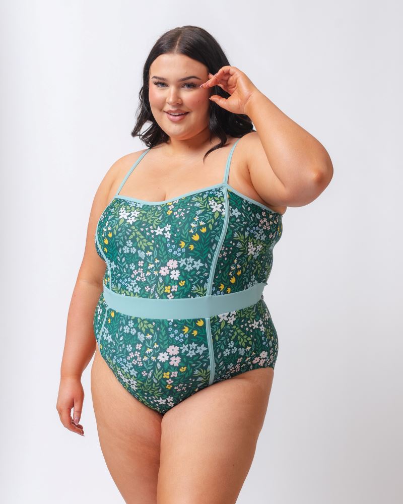 Cottage Floral Classic One-Piece