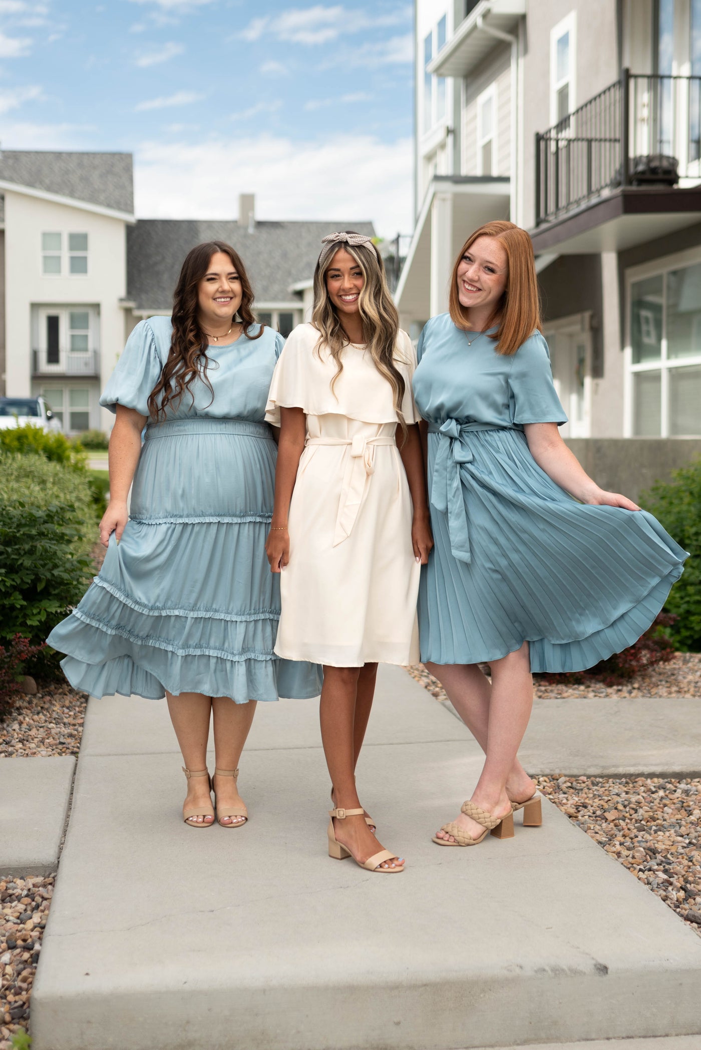 Venus French Blue Dress