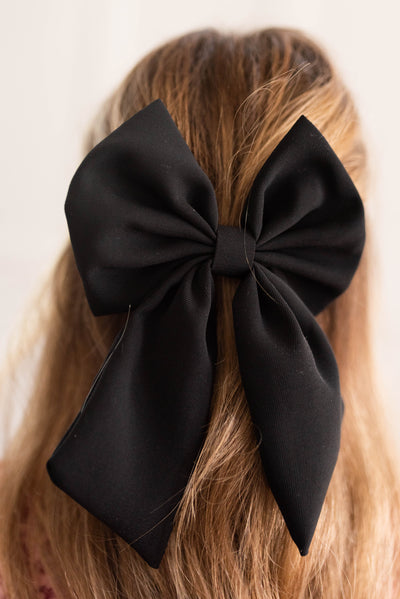 Large black bow