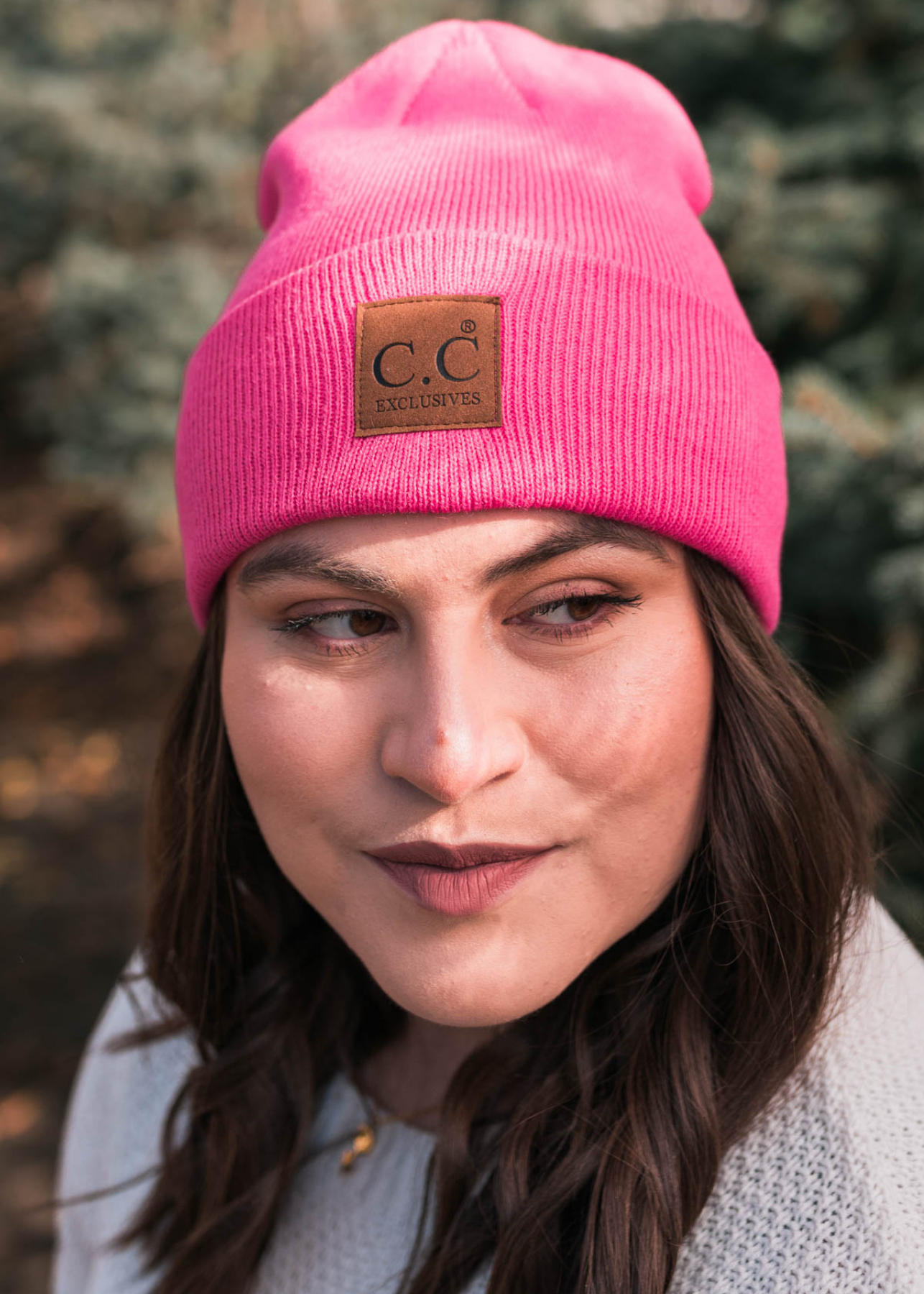 Fuchsia C.C Beanie