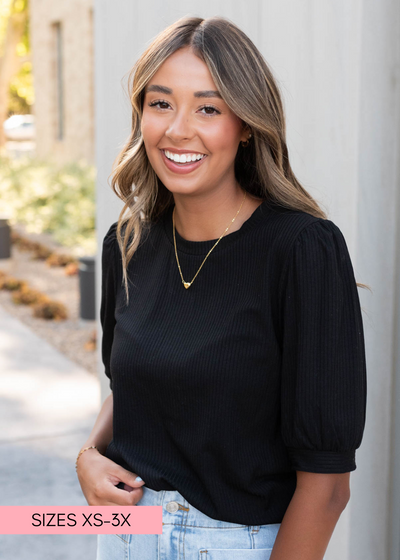 Small basic black top