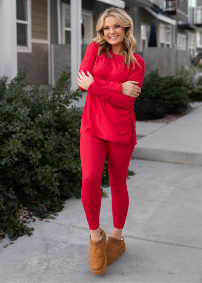 Ruby lounge wear set with leggings