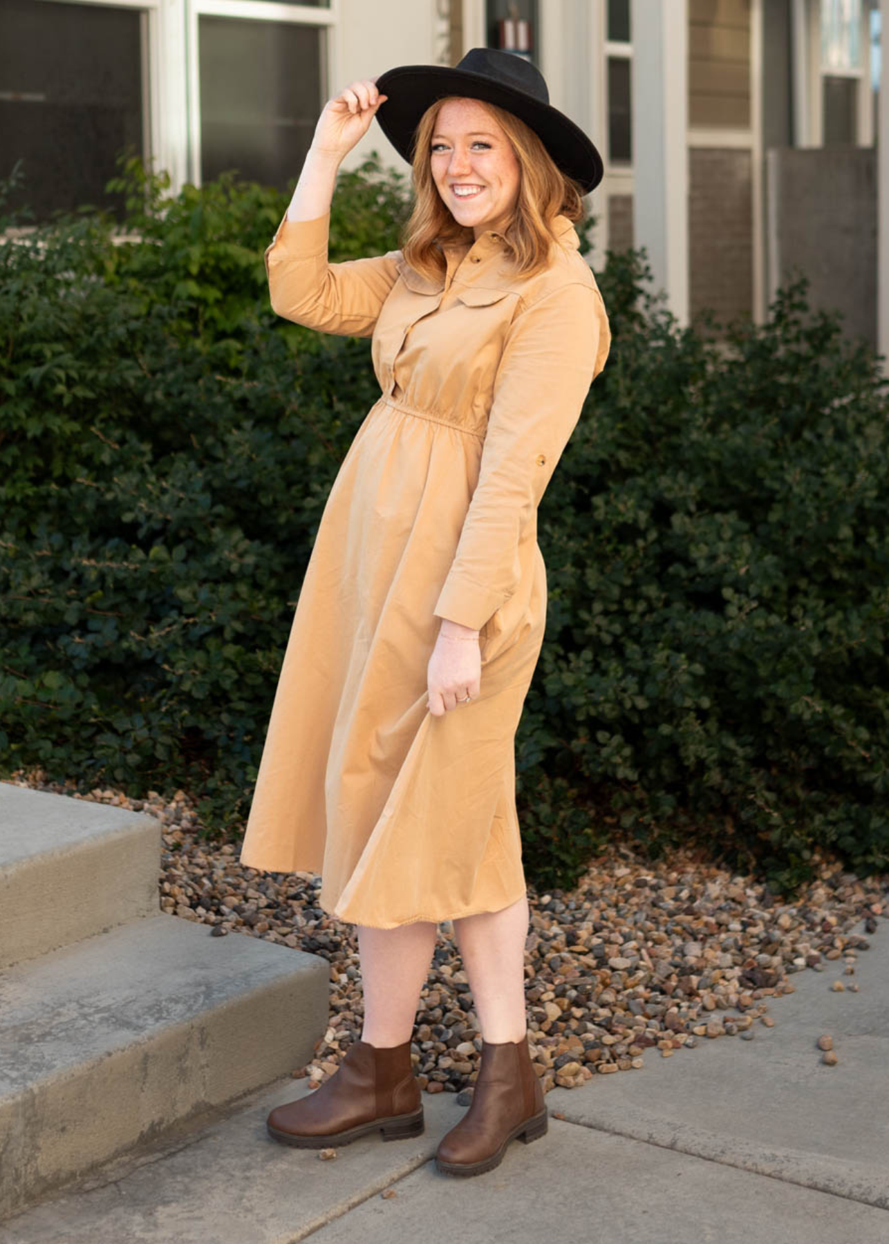 Camel Dress