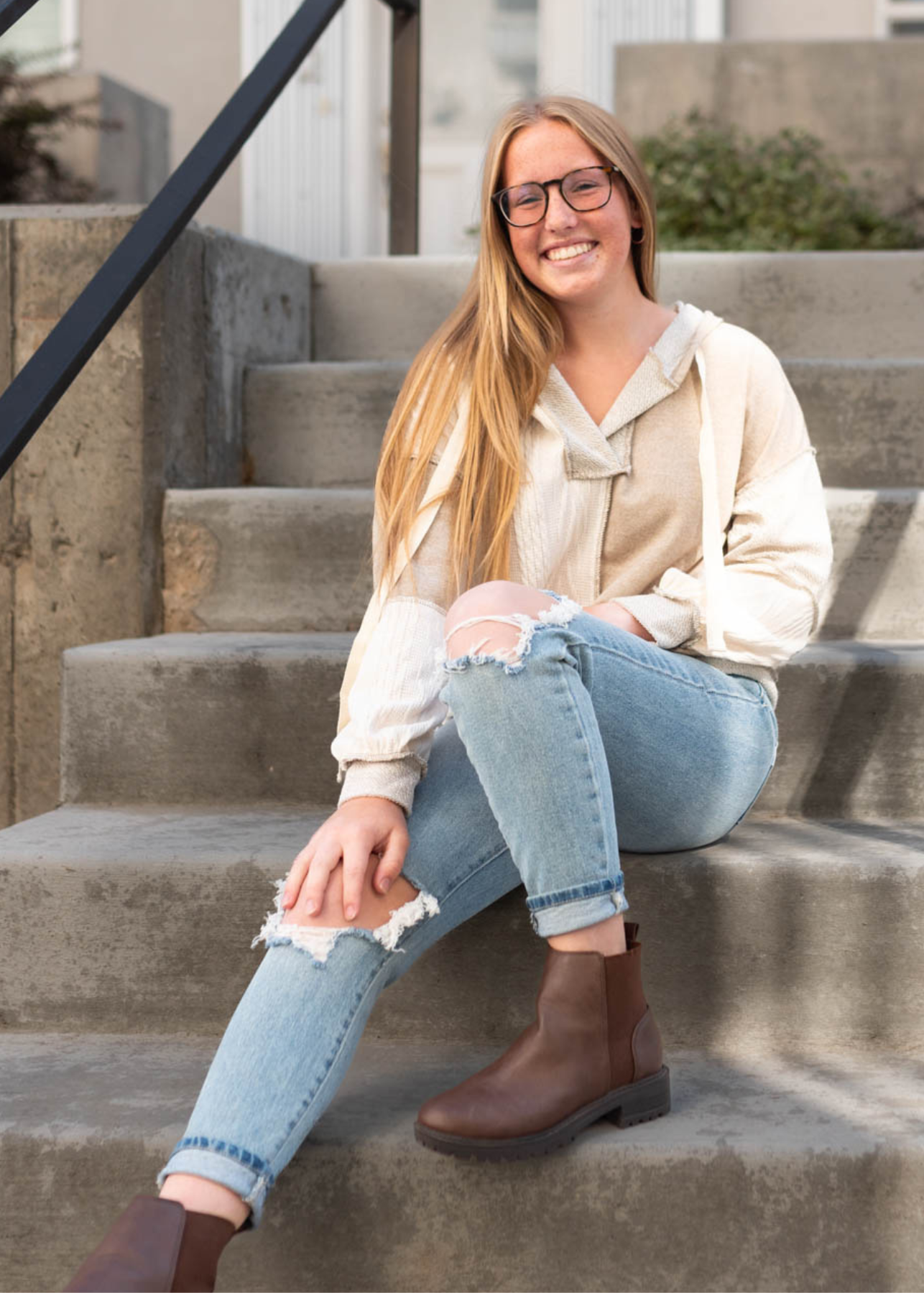 Taupe hoodie