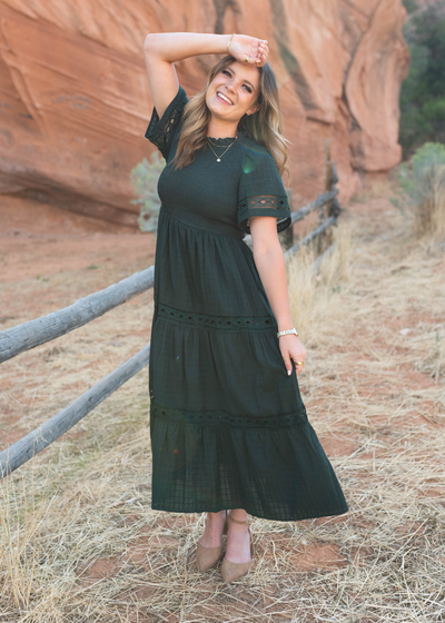 Kinley Hunter Green Dress