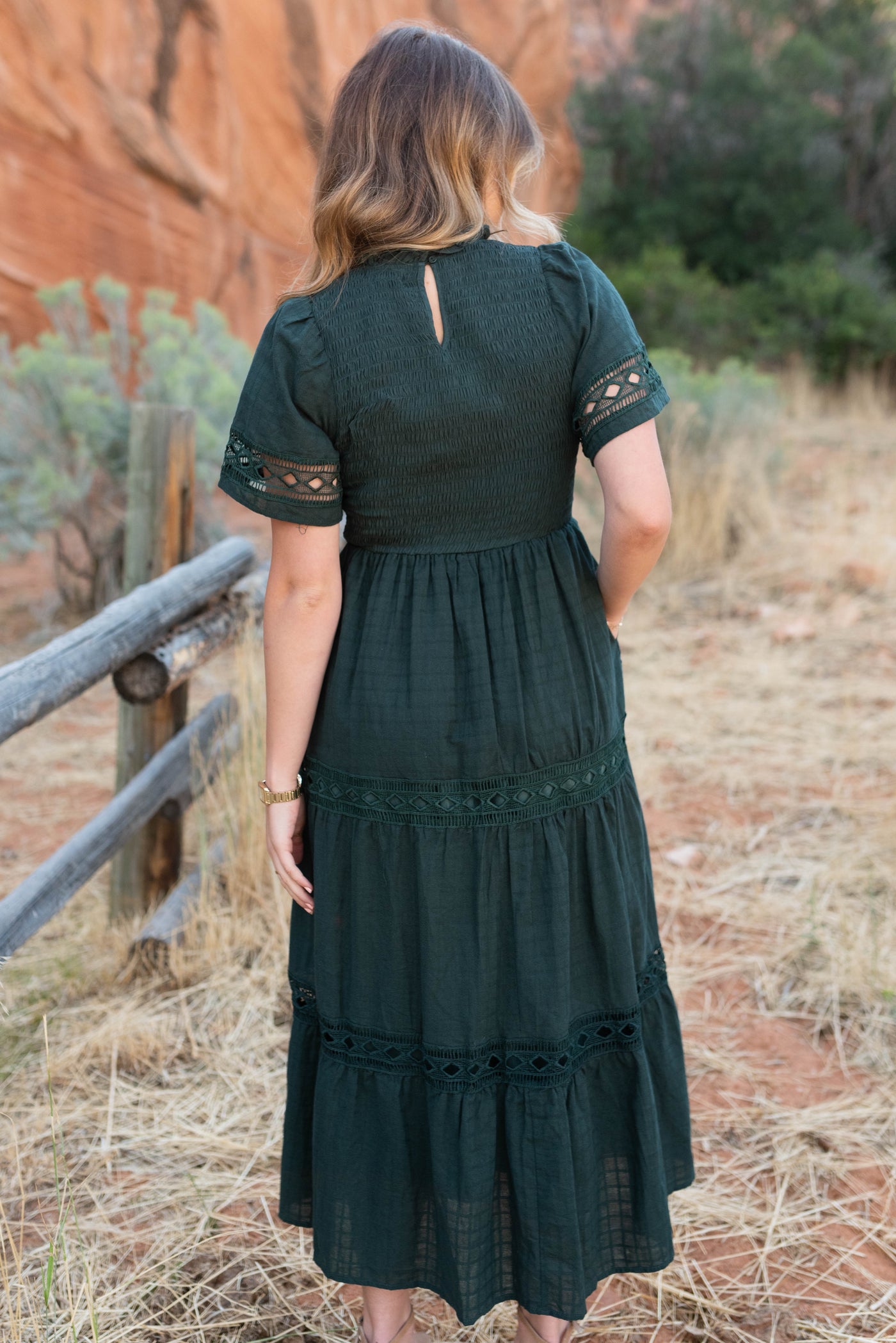 Kinley Hunter Green Dress