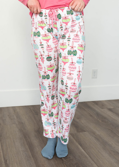 Holiday ornament PJ pants