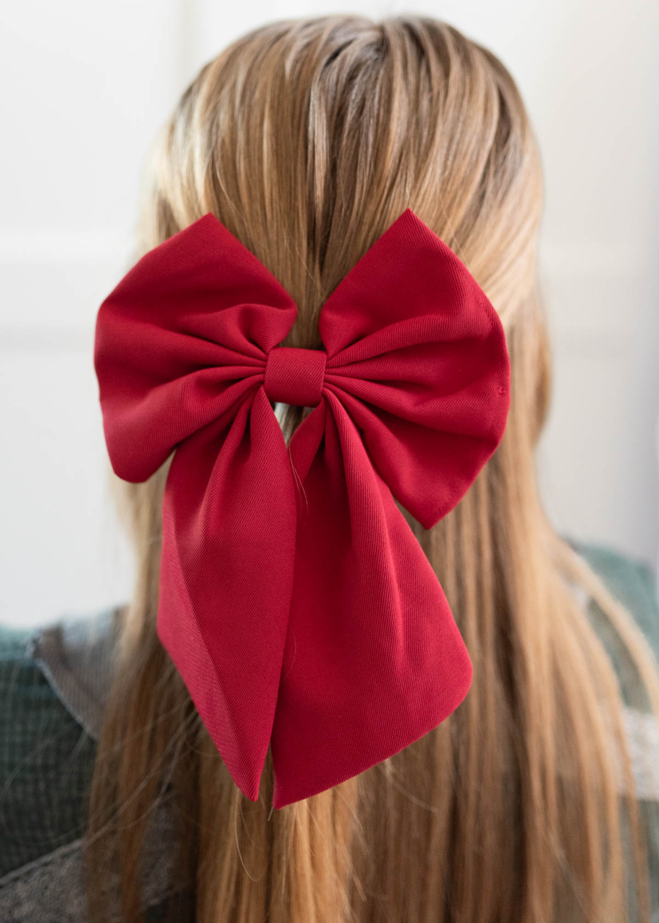 Burgundy Bow