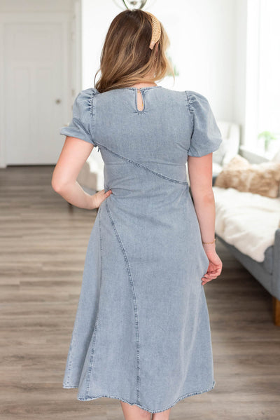 Natalia Light Denim Dress