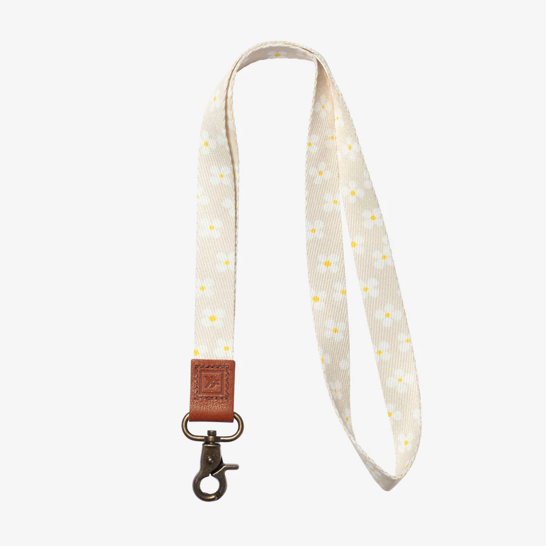 Thread Wallets Luna Beige Neck Lanyard