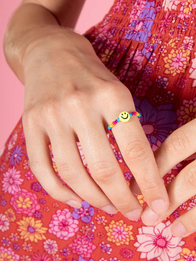 Smile Rainbow Ring