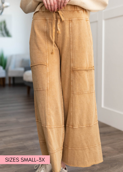 Camel pants