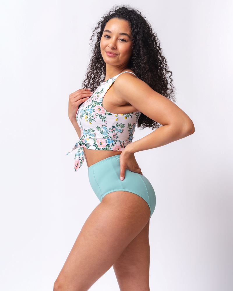 Azul High-Waist Bottom