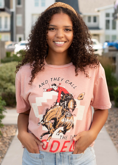 Short sleeve the thing rodeo graphic tee