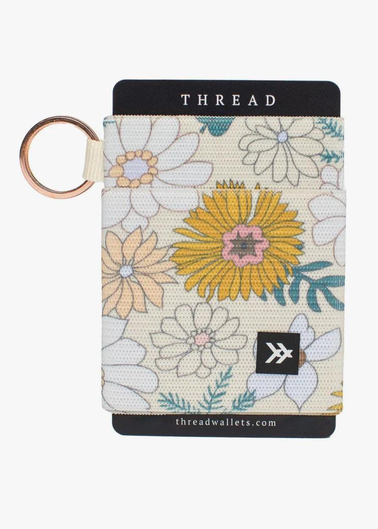 Thread Wallets Blossom Elastic Wallet