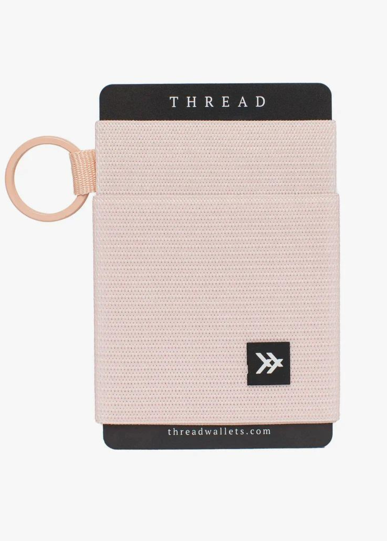 Thread Wallets Rose Dust Elastic Wallet