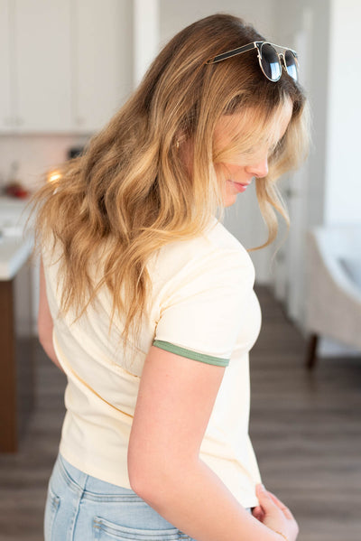 Side view of a cream top