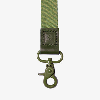 Thread Wallets Olive Neck Lanyard