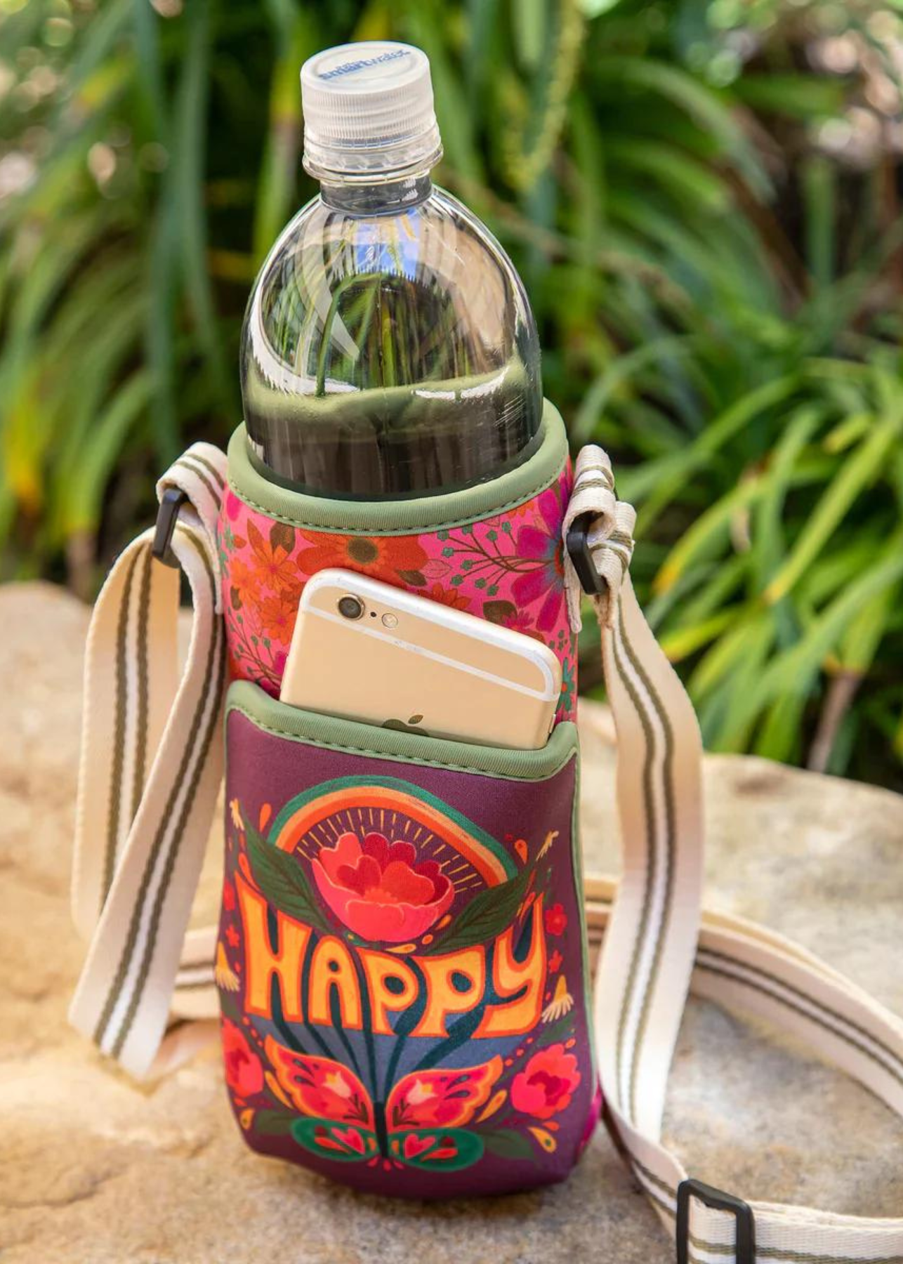 Happy Water Bottle Carrier