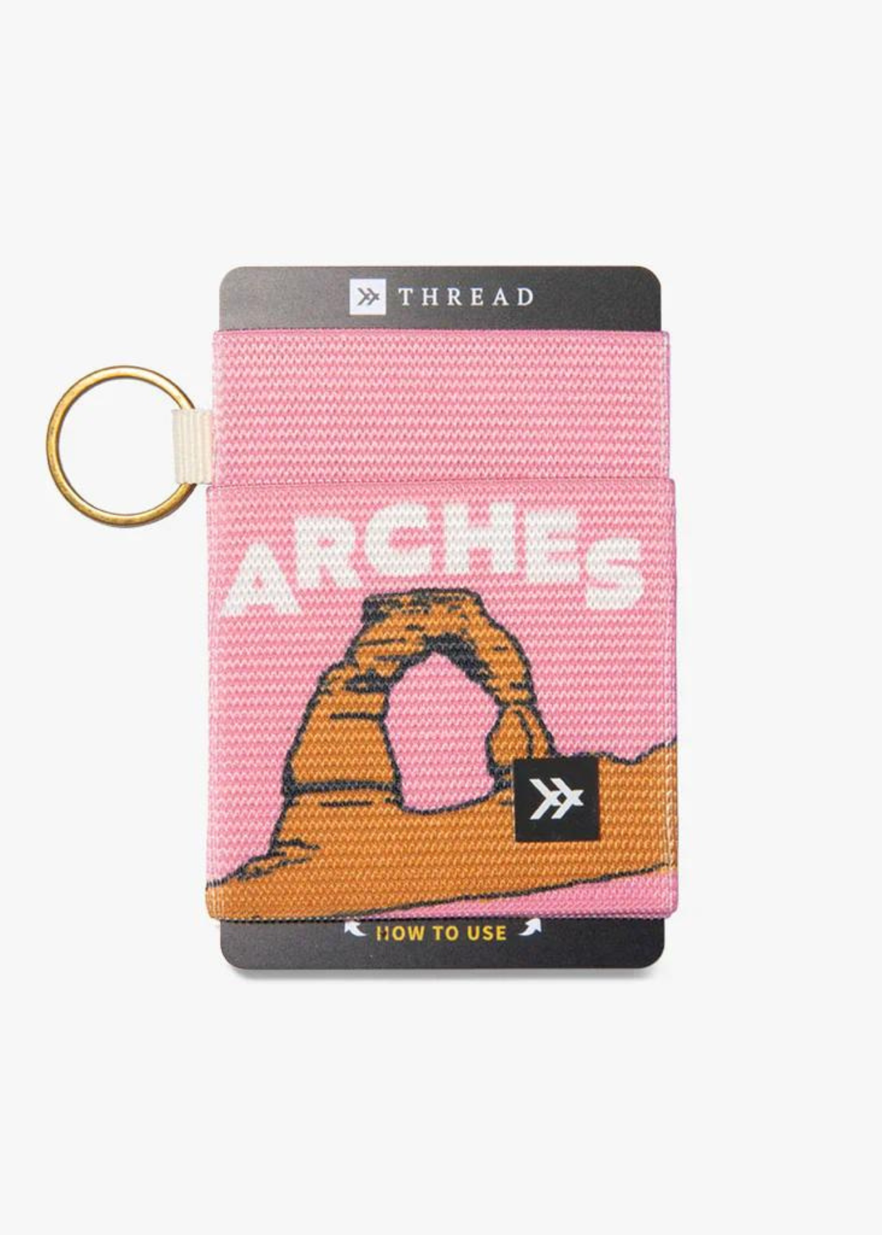 Thread Wallets Arches Elastic Wallet