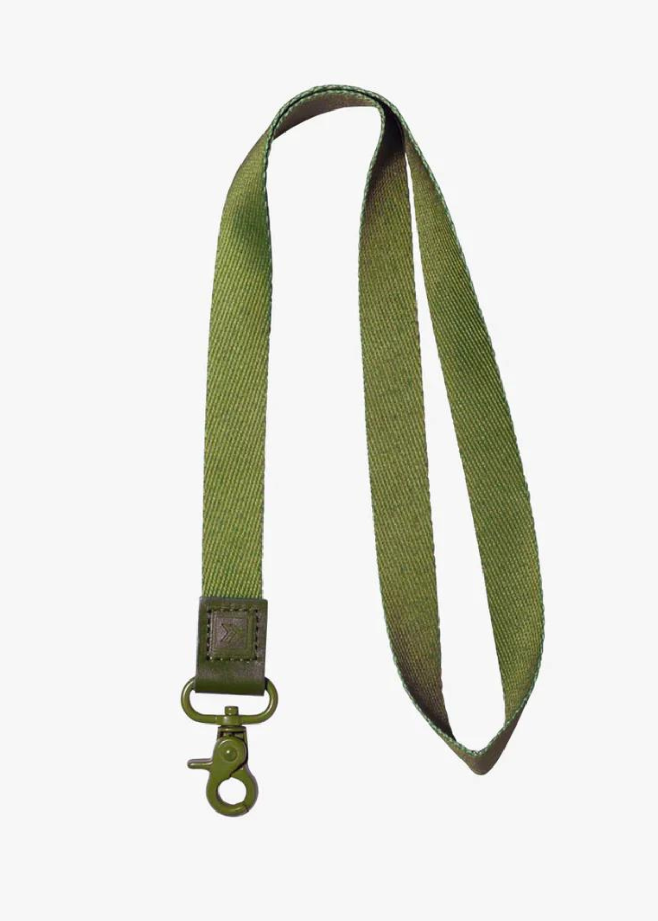 Thread Wallet Olive Neck Lanyard