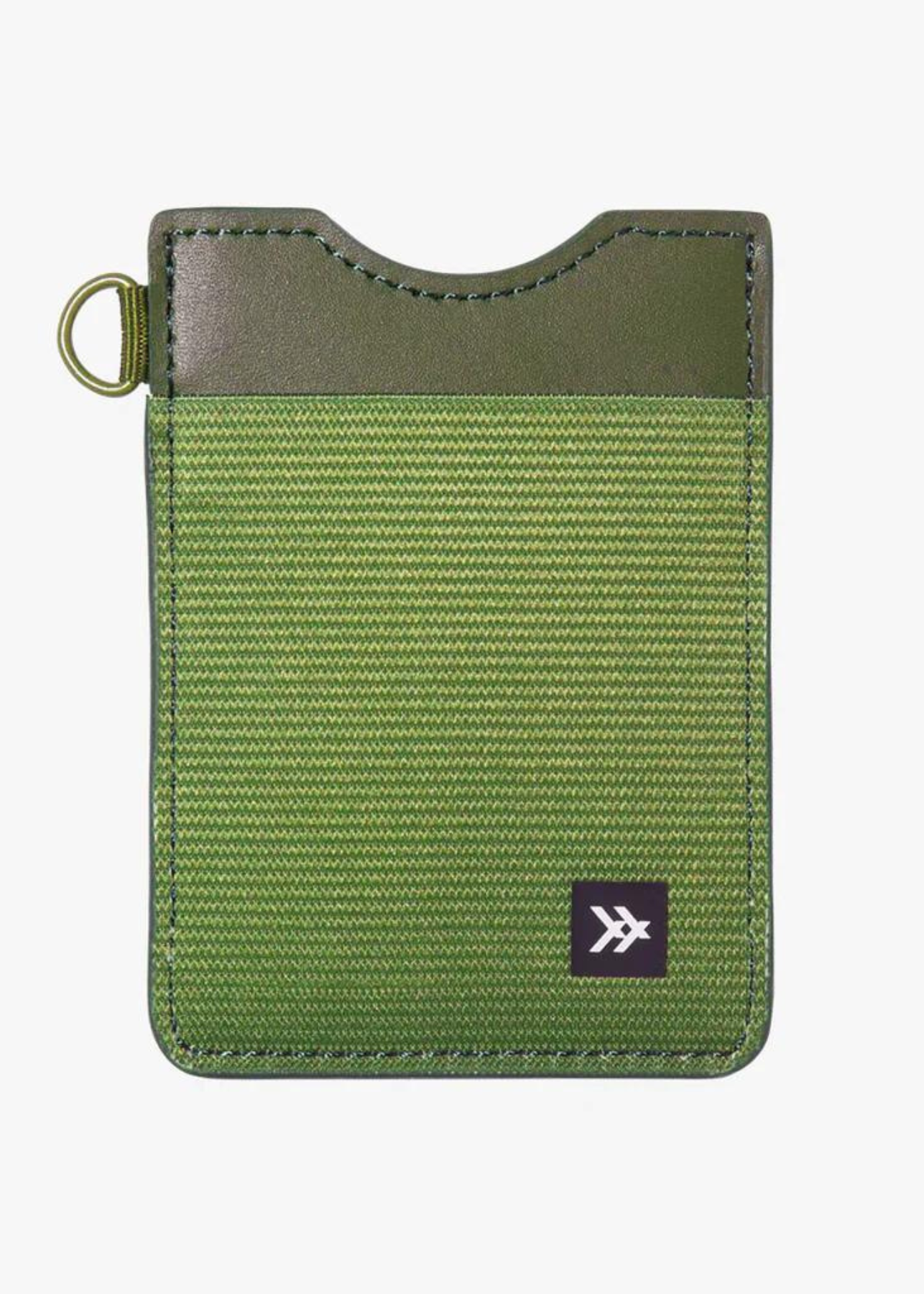 Thread Wallet Olive Vertical Wallet