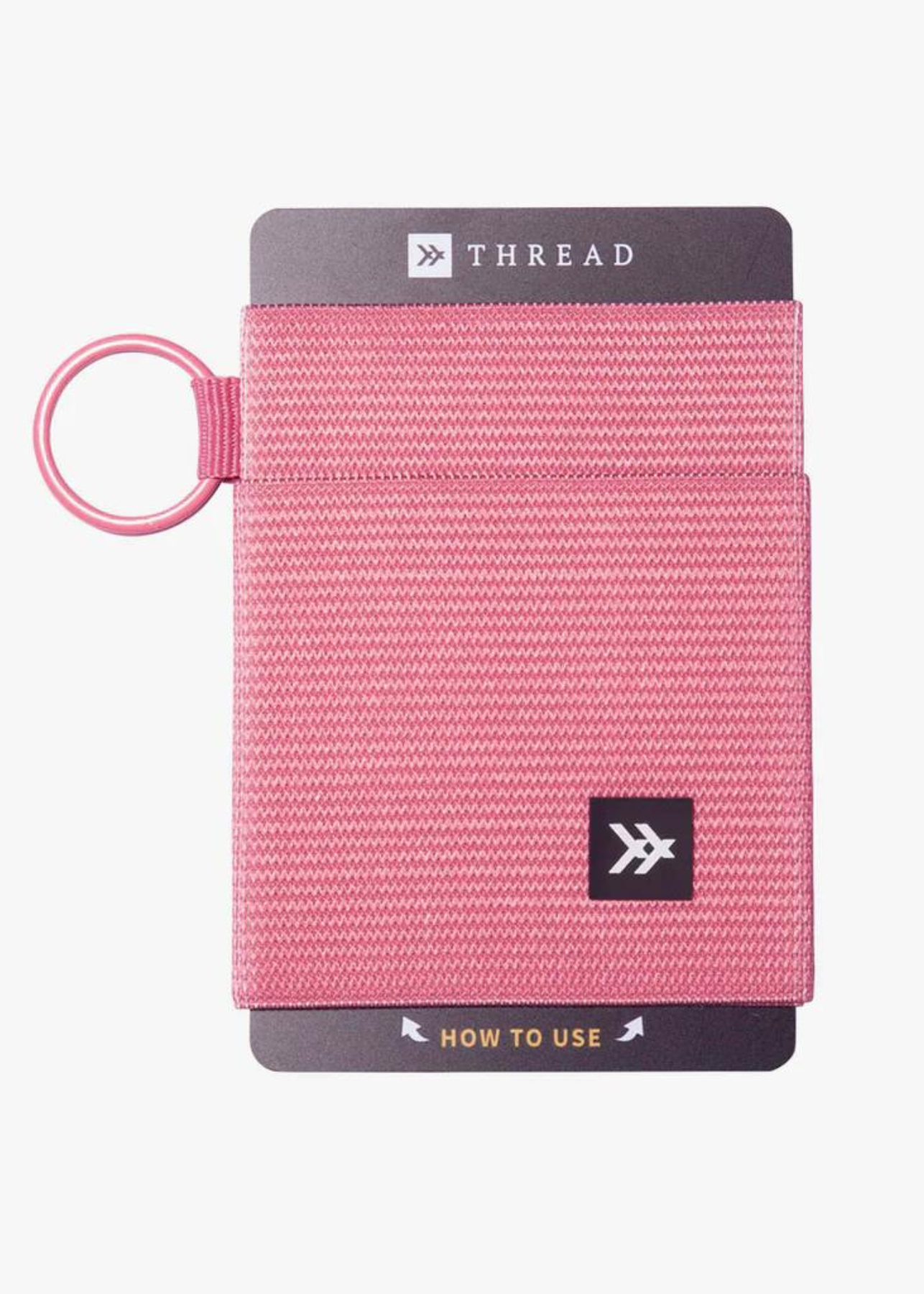 Thread Wallets Blush Elastic Wallet