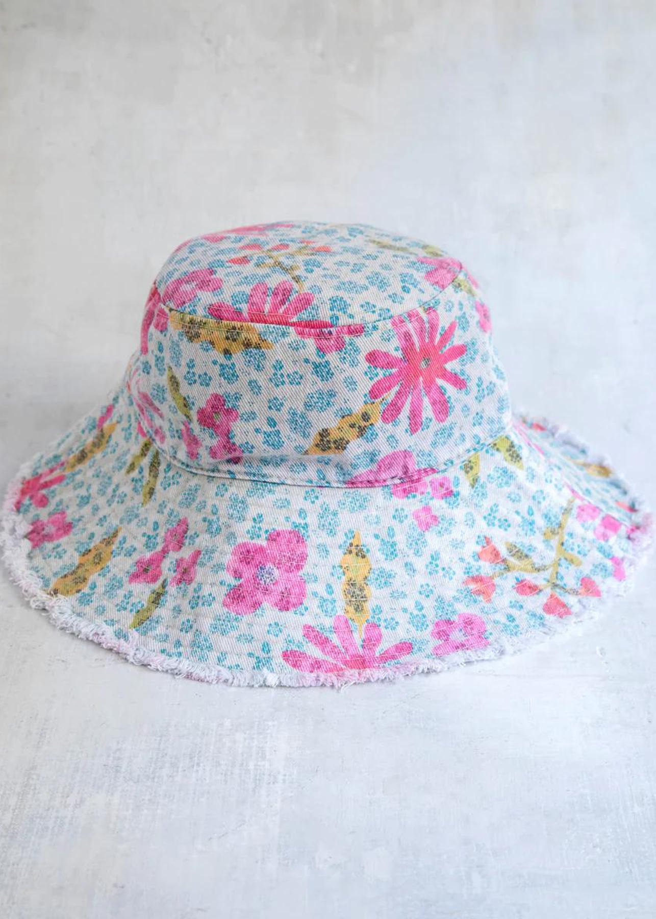 Blue Daisies Bucket Hat