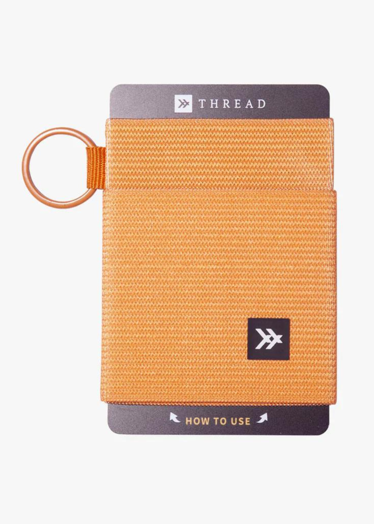 Thread Wallets Marigold Elastic Wallet