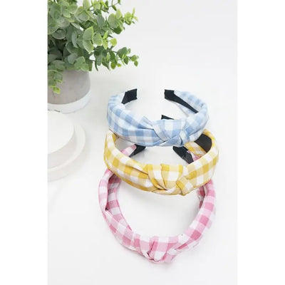 Annie Plaid Headband