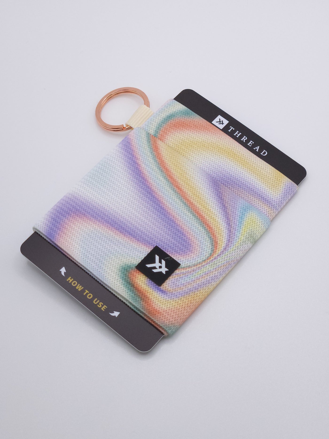 Thread Wallets Shimmer Elastic Wallet