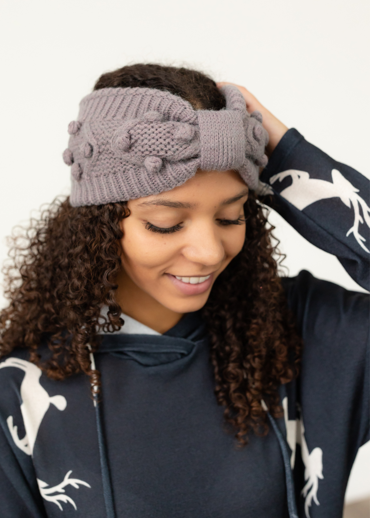 Jess City Grey Headband