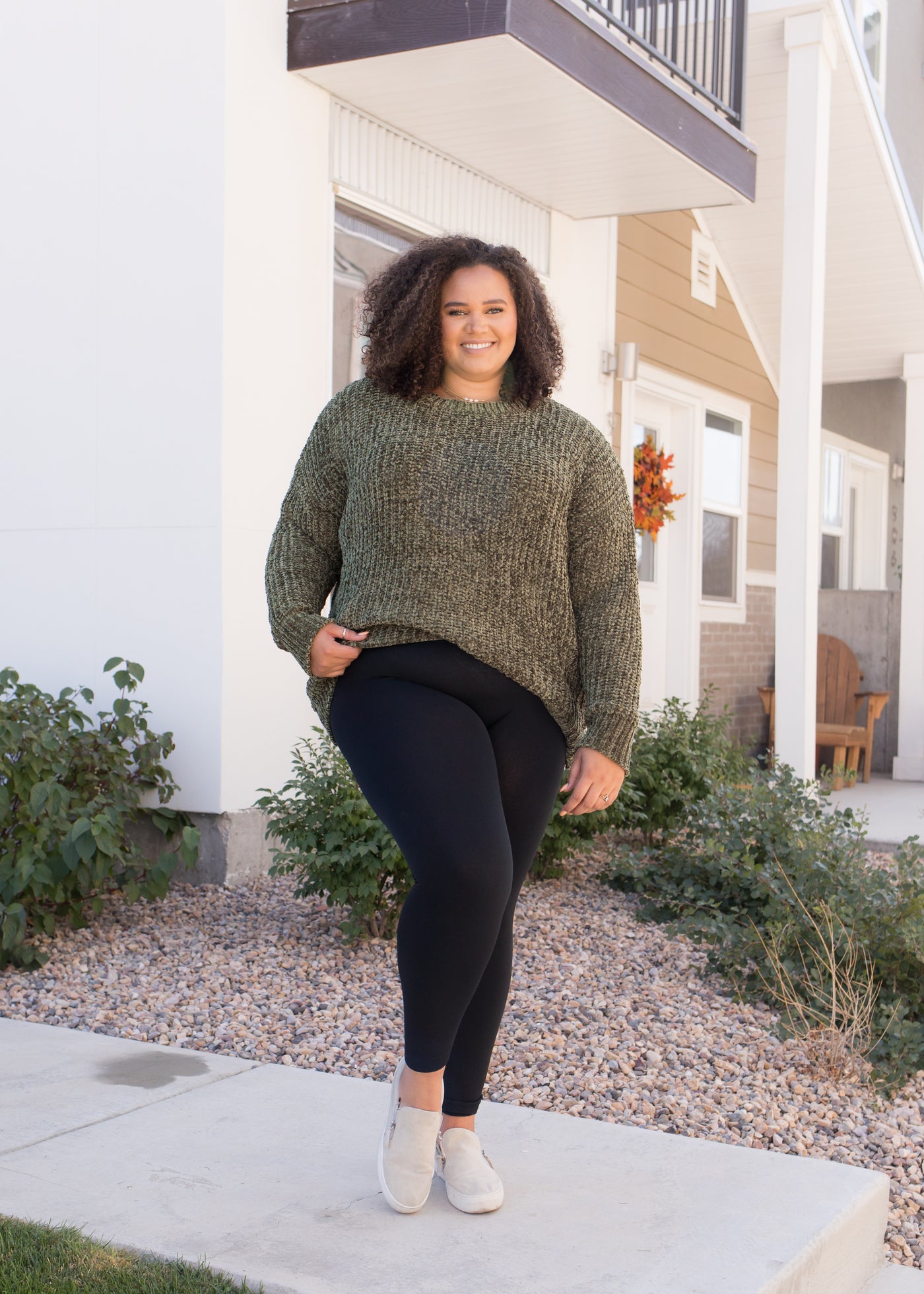 Curvy Favorite Fleece Leggings