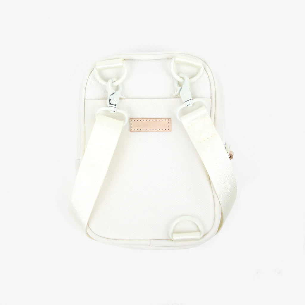 Thread Wallets Off White Crossbody Bag