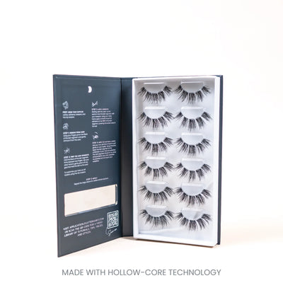 The Weightless No. 5 6 Pair Eyelash Set