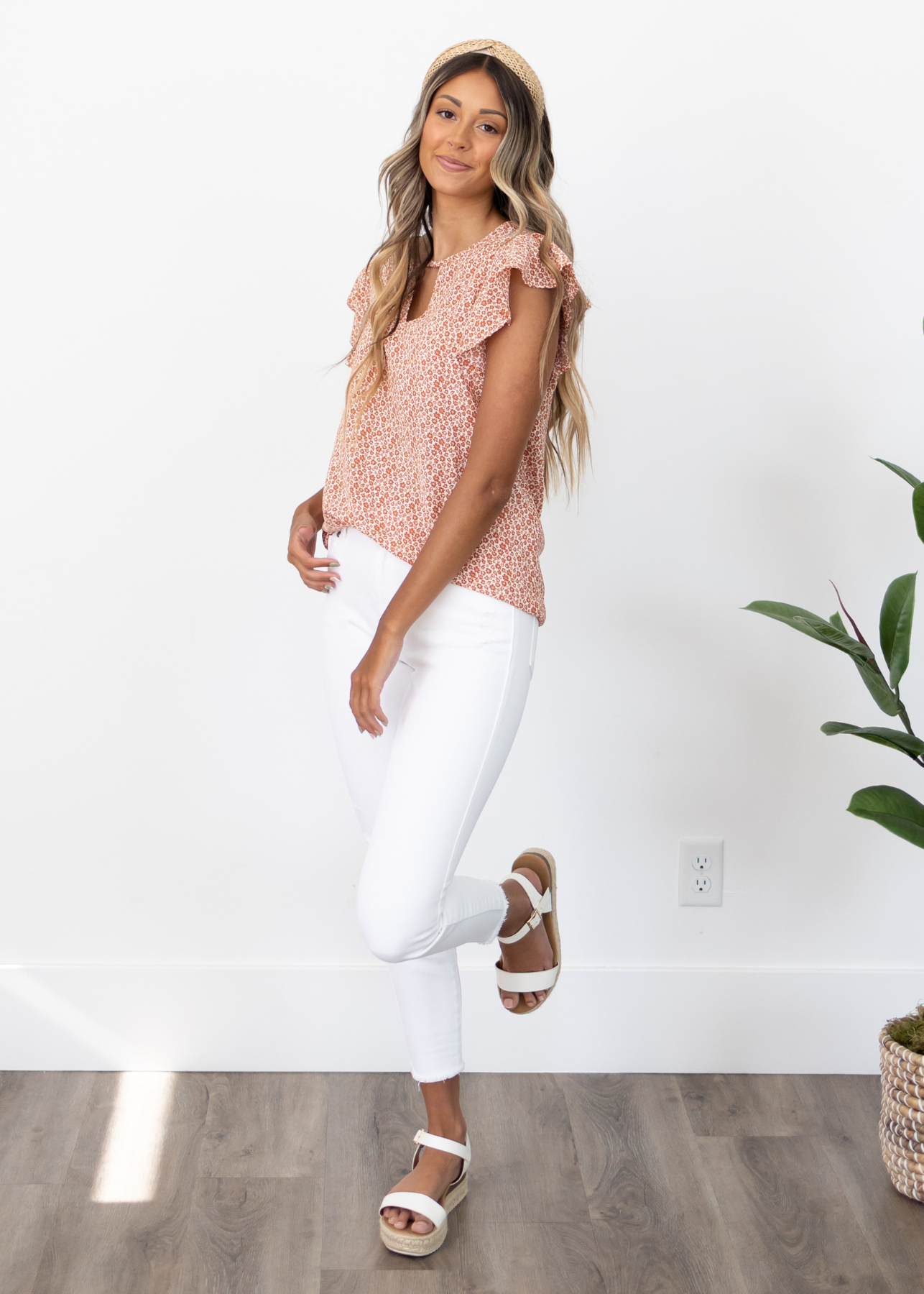 Glendale White Jeans