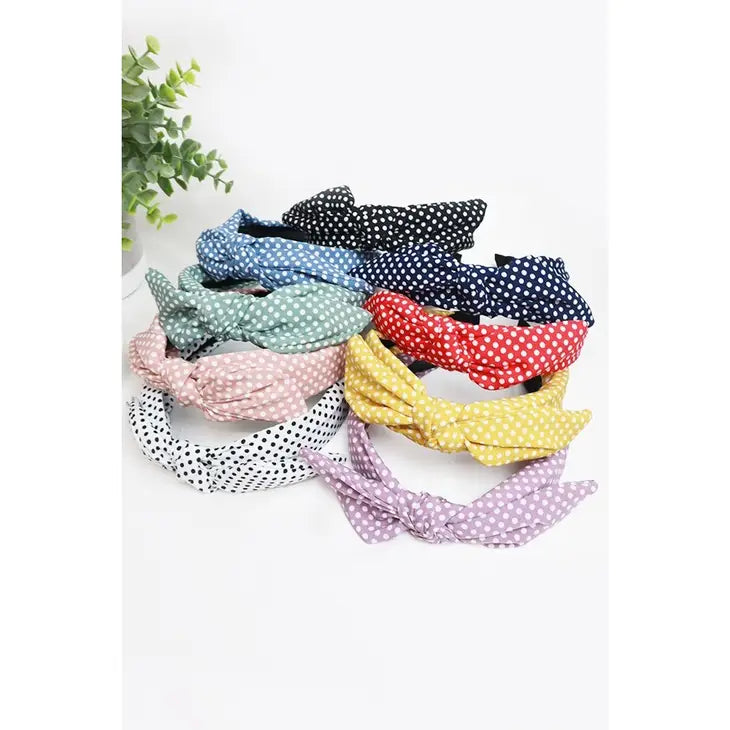 Celia Polka Dot Headband