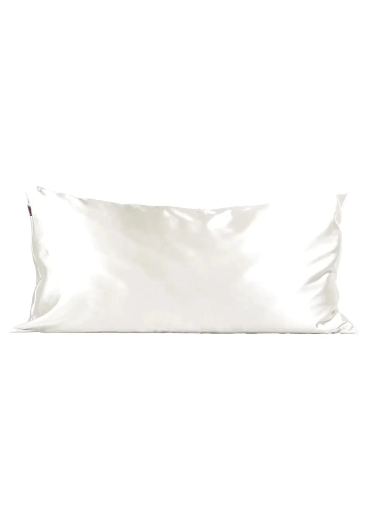 Elfie Ivory King Satin Pillowcase