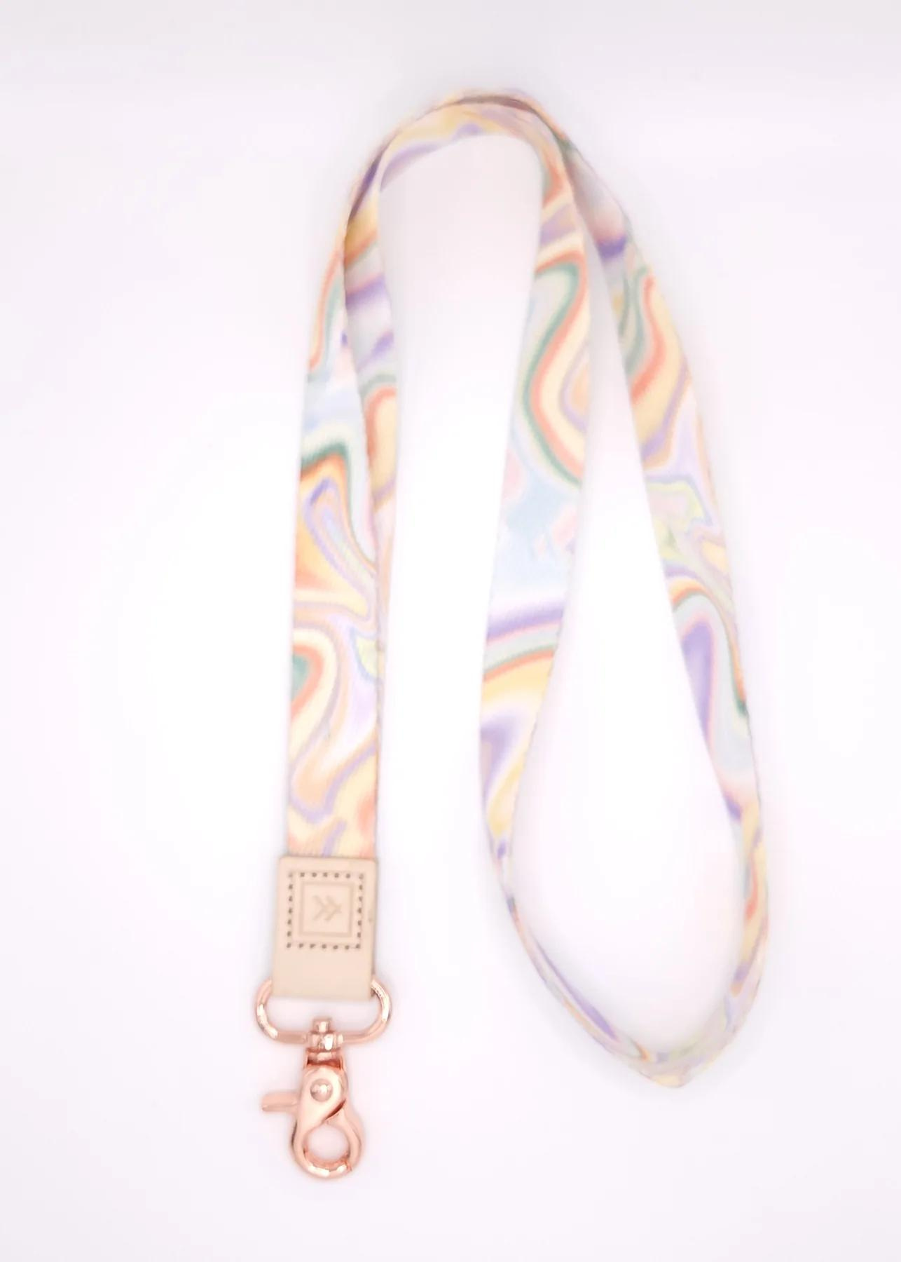 Thread Wallets Shimmer Neck Lanyard