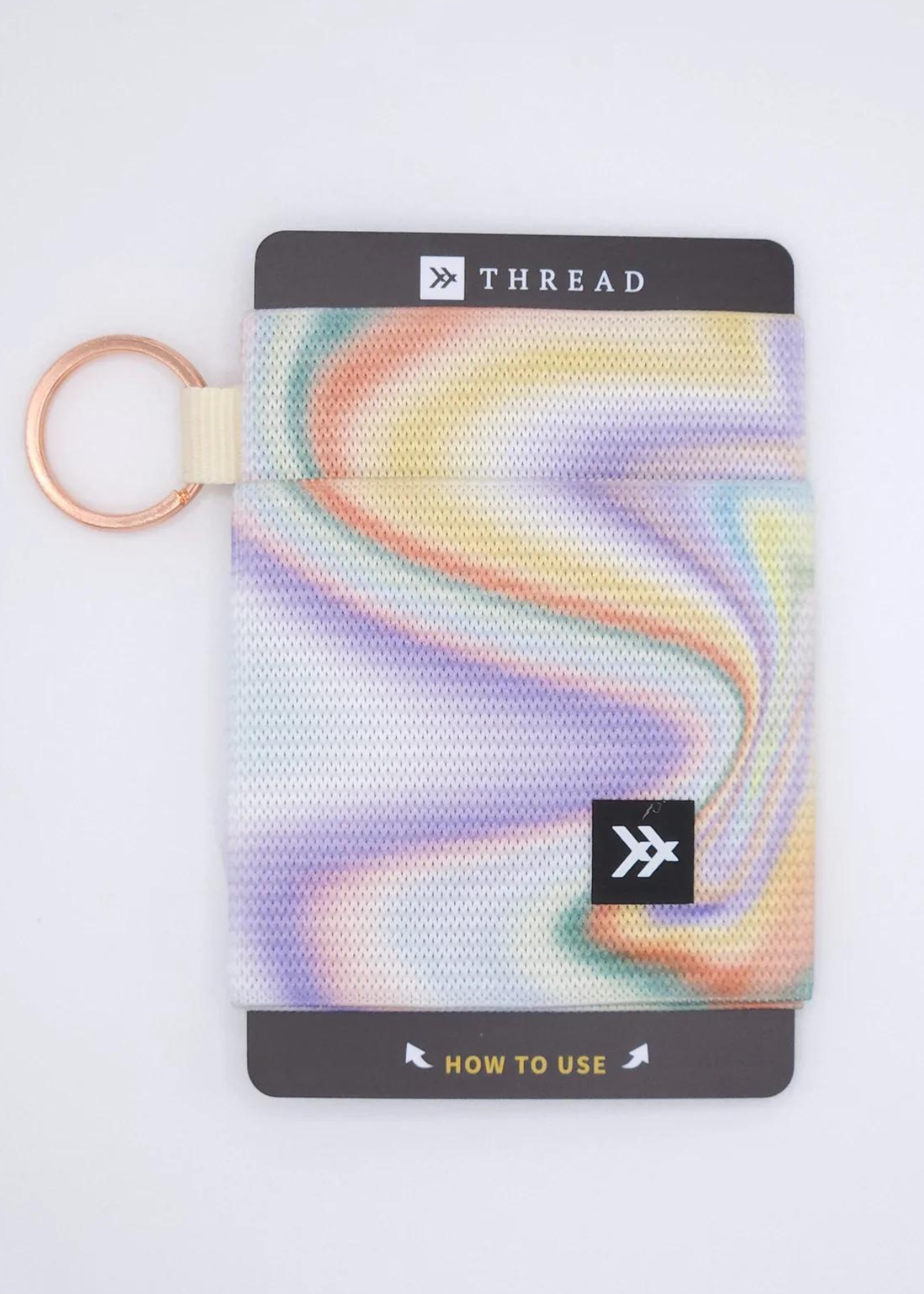 Thread Wallets Shimmer Elastic Wallet