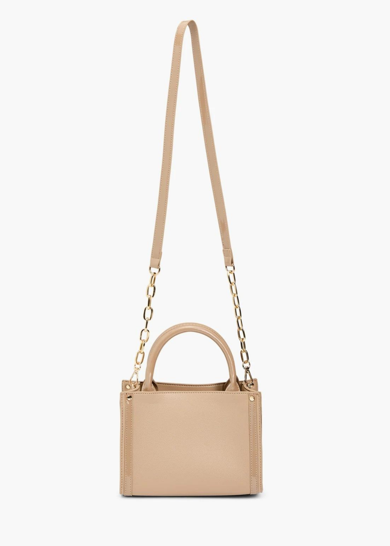 Juniper Taupe Mini Satchel Handbag